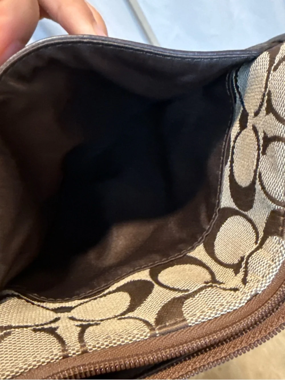 Coach Legacy Signature Stripe Swingpack Crossbody Bag - Picture 6 of 7